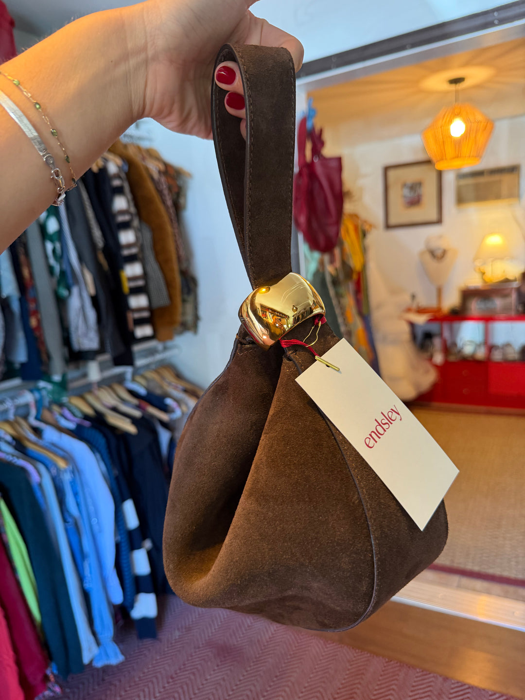 AMANU | The Zambia Suede Pouchette