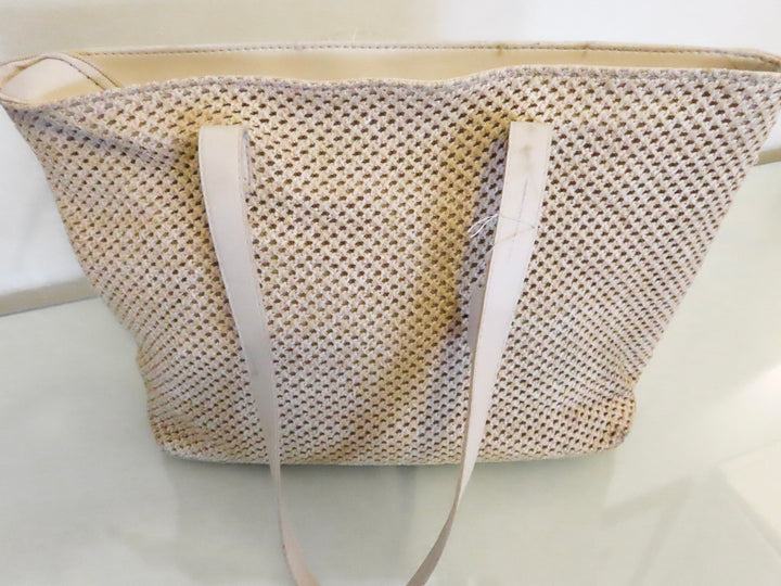 Medium Rattan Beach Bag