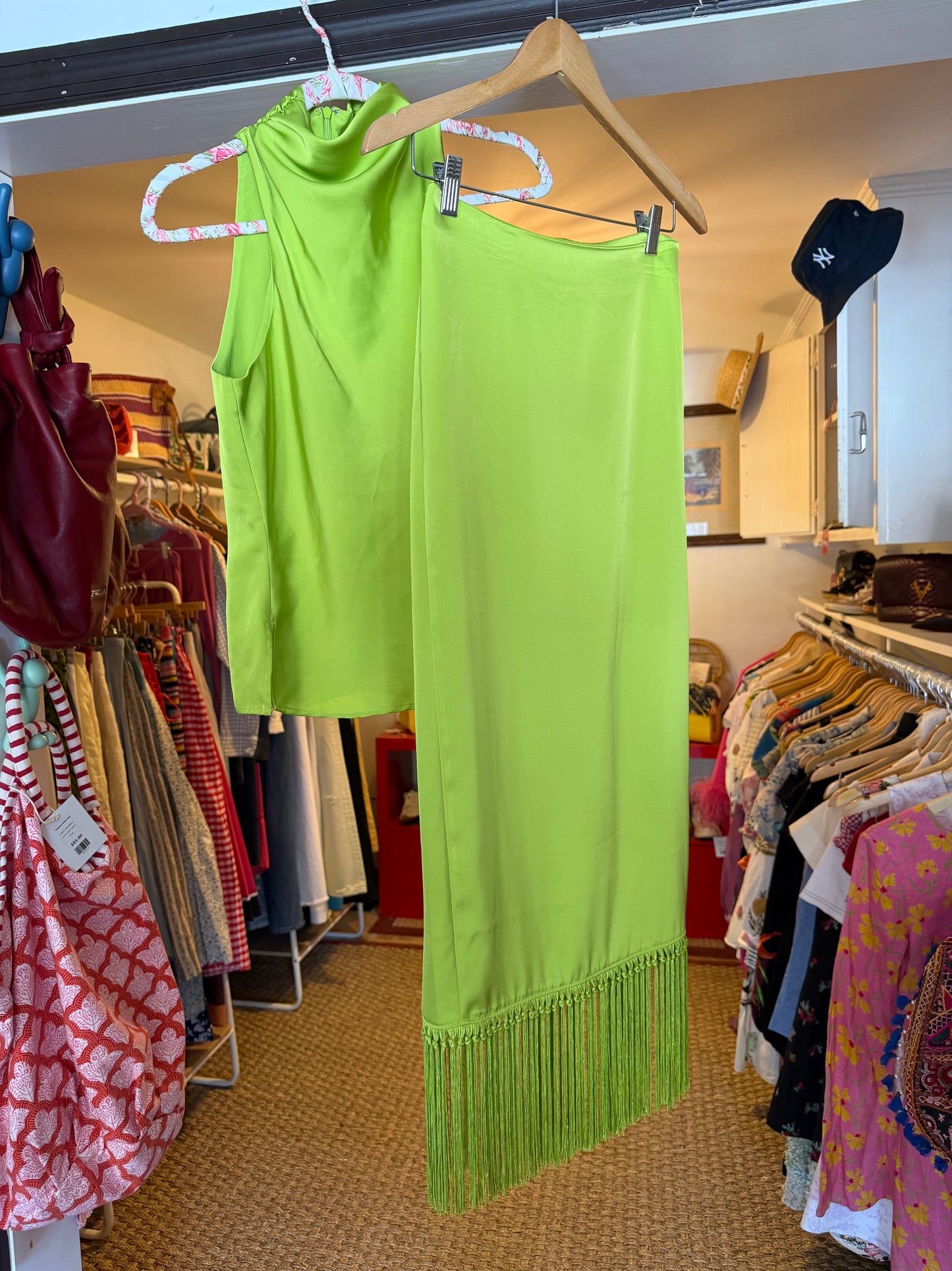 Rachel Zoe | Tassel Skirt Set, XS