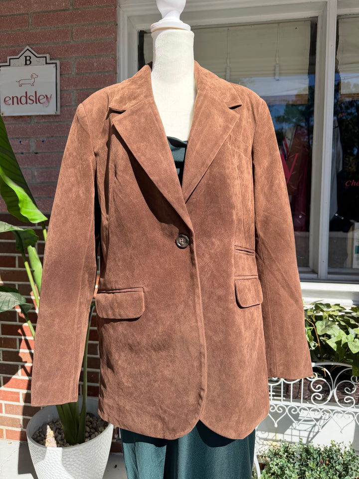 Free People | Suede Oversized Jacket, XS