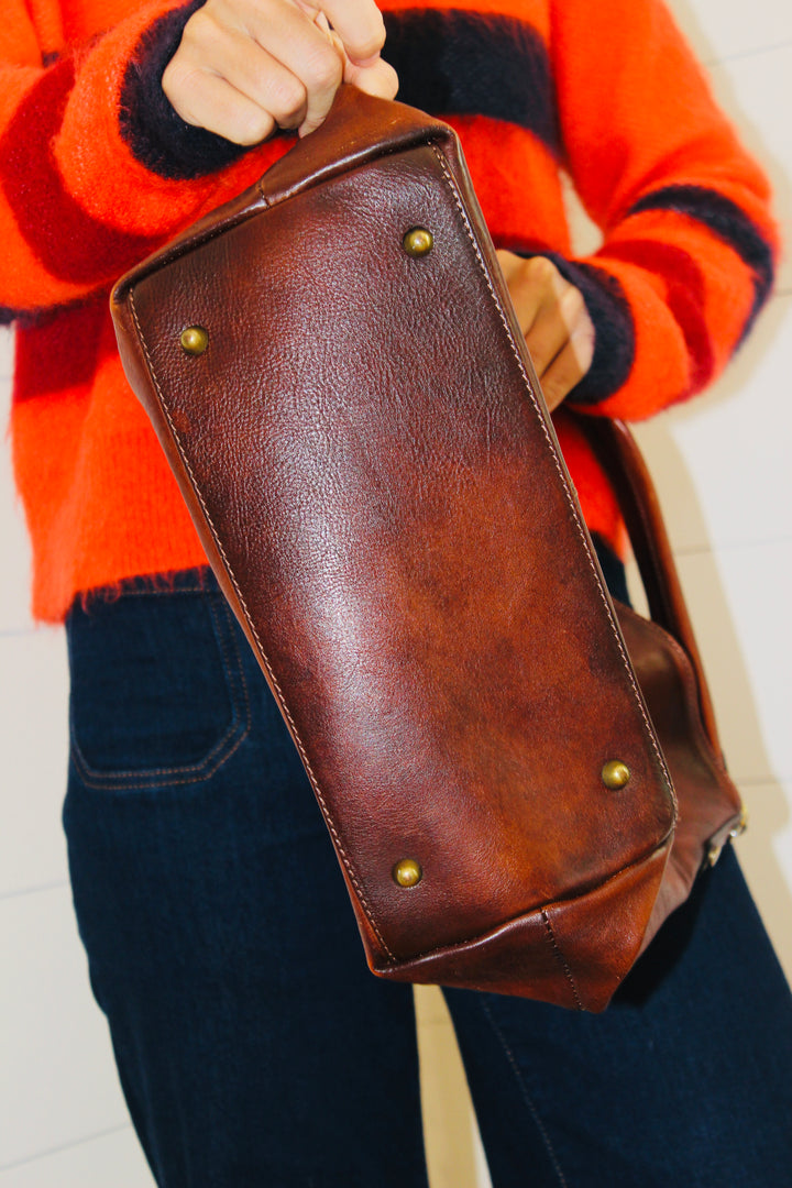 Pratesi  | Italian Leather Hobo Tote