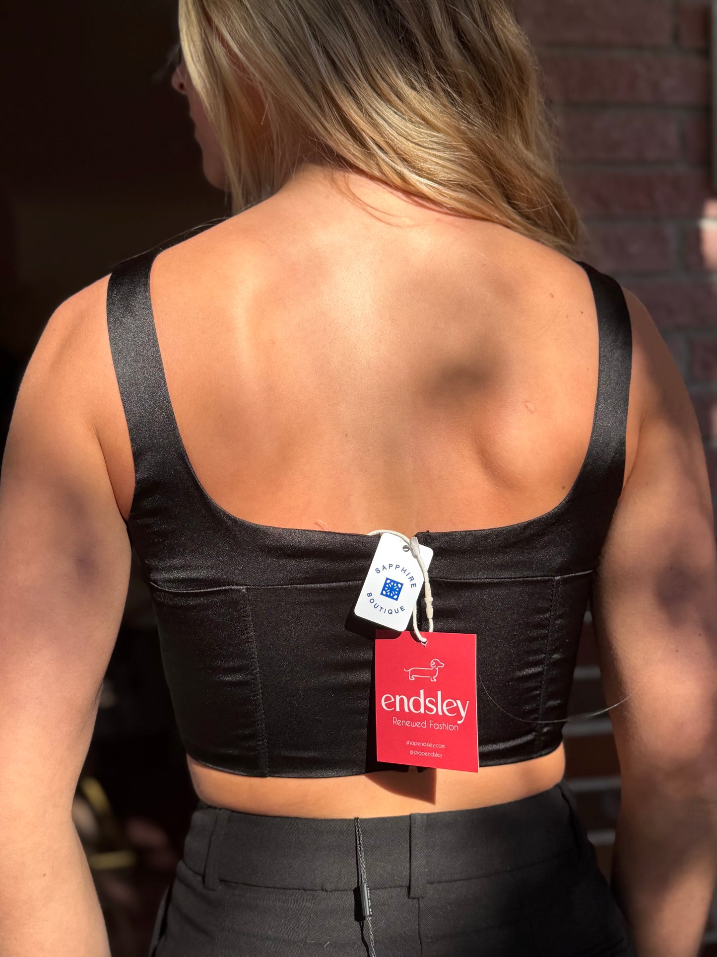 NIA | Lera Corset Top, XS