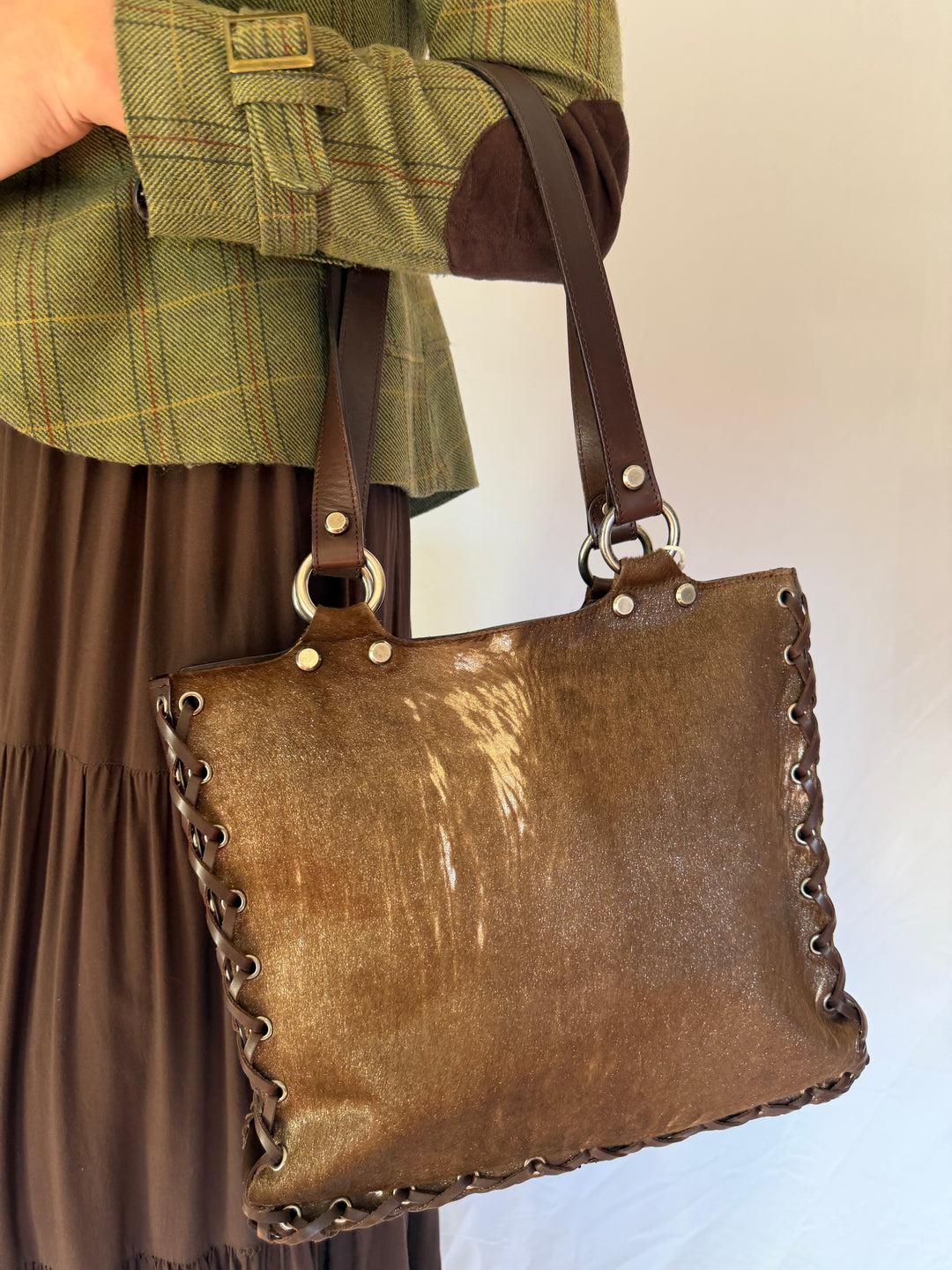 Couture Donald J Pliner | Brown Leather Tote