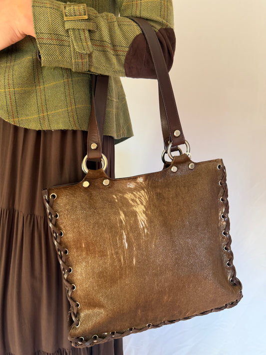 Couture Donald J Pliner | Brown Leather Tote