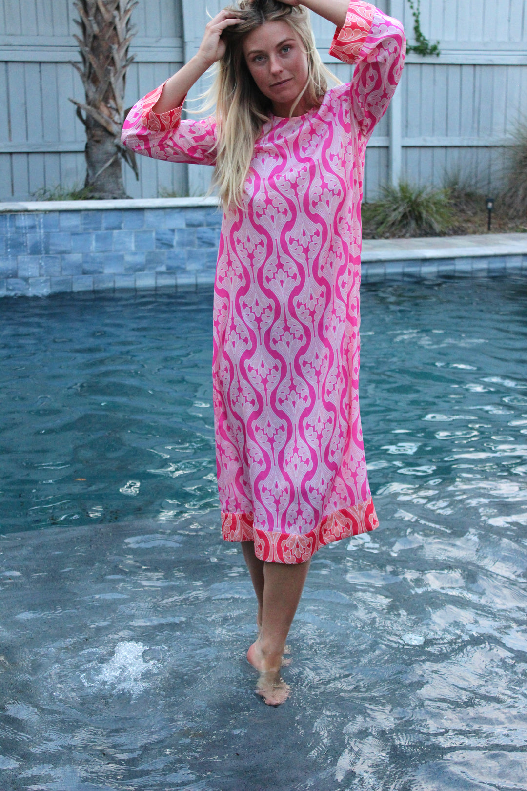 Hyacinth House | Longsleeve Midi  Dress, M