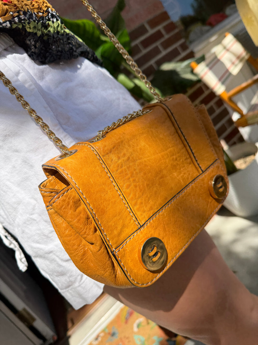 Milly | Leather Crossbody