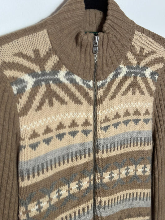 Ralph Lauren | Fair Isle Wool Zip Up