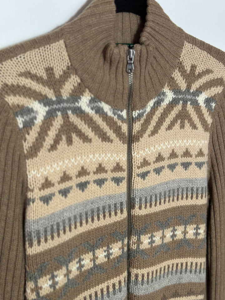 Ralph Lauren | Fair Isle Wool Zip Up