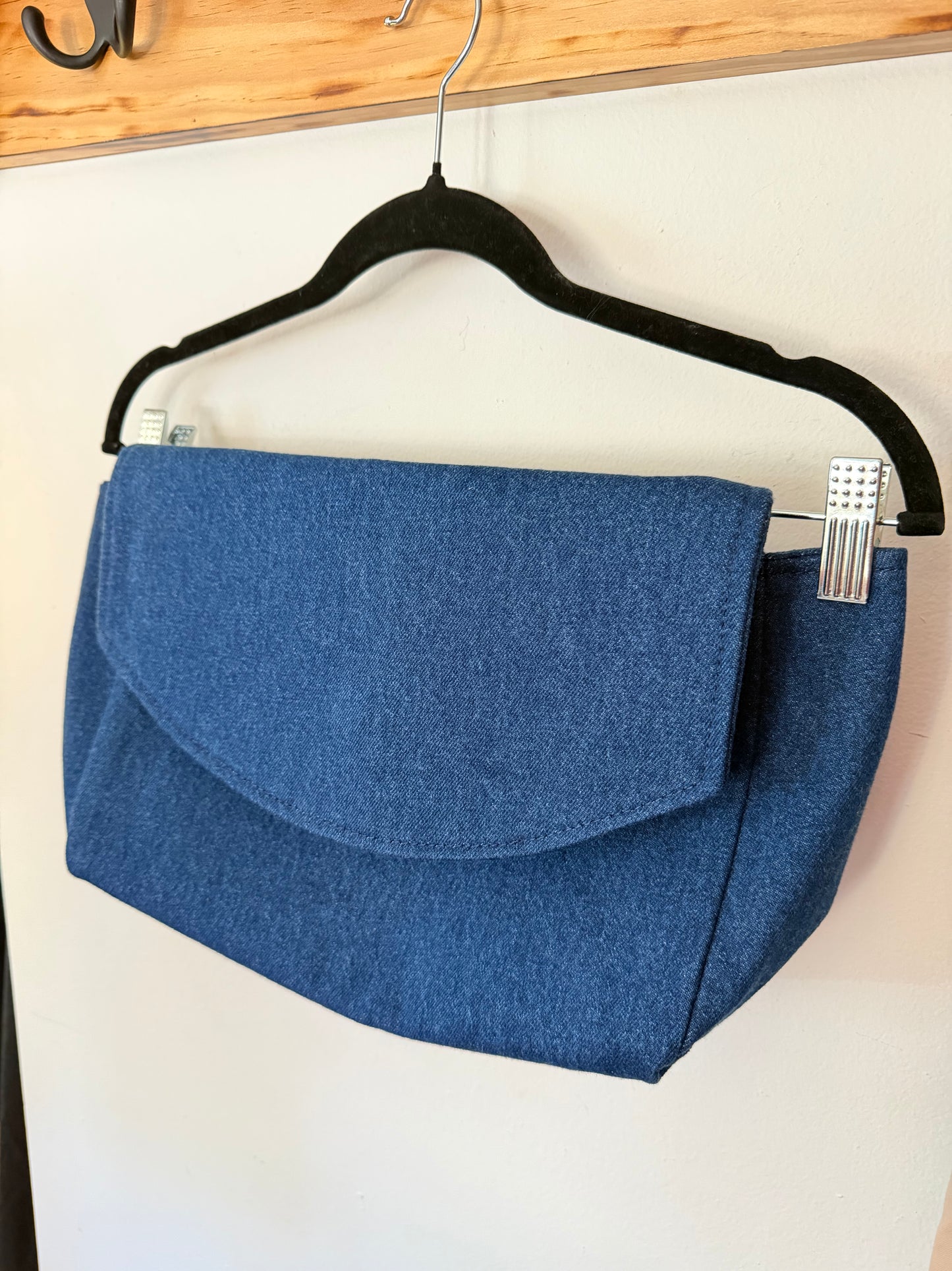 The ZdG Denim Pochette, Small