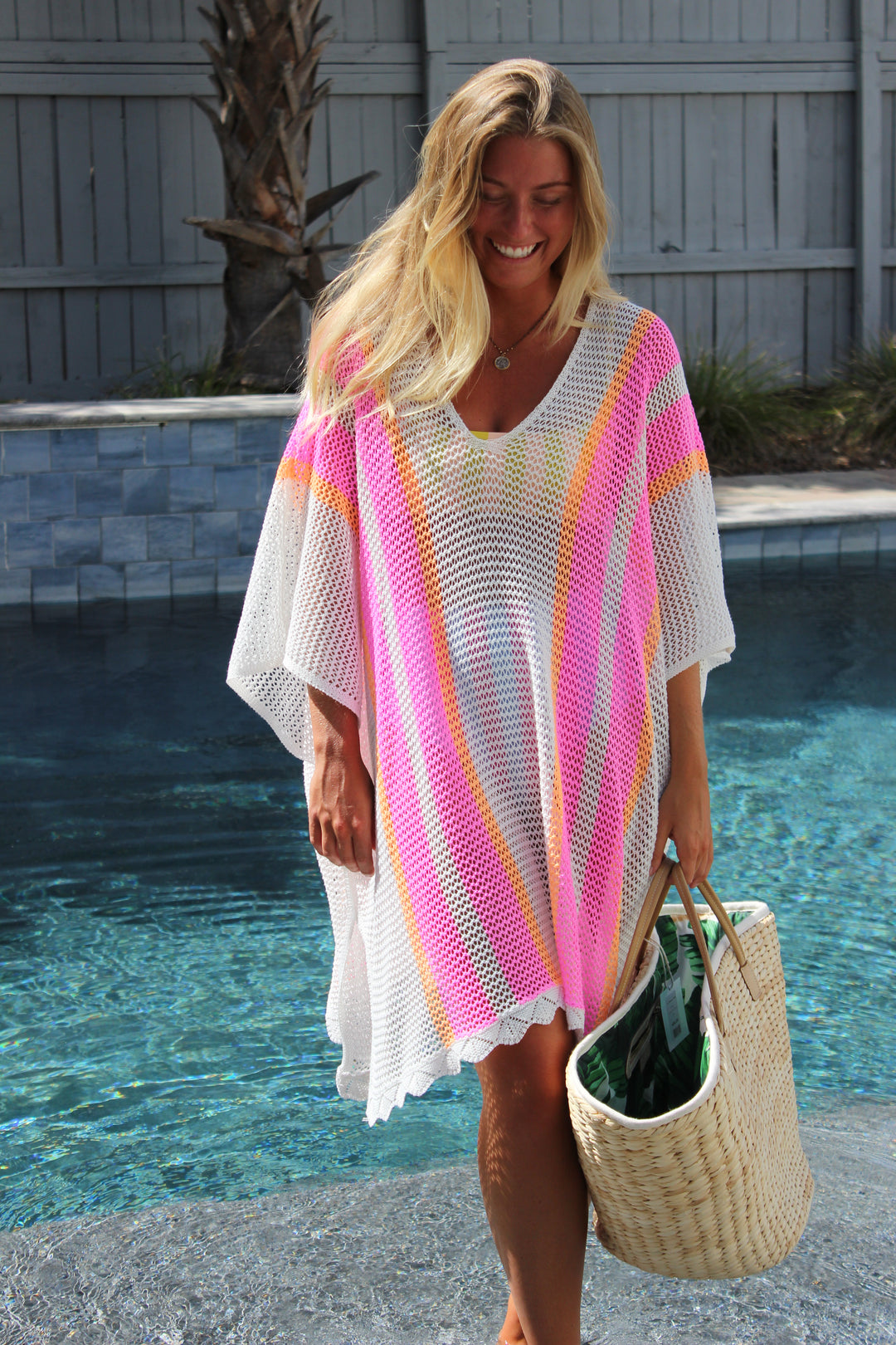 Shiraleah Crochet Coverup, OS