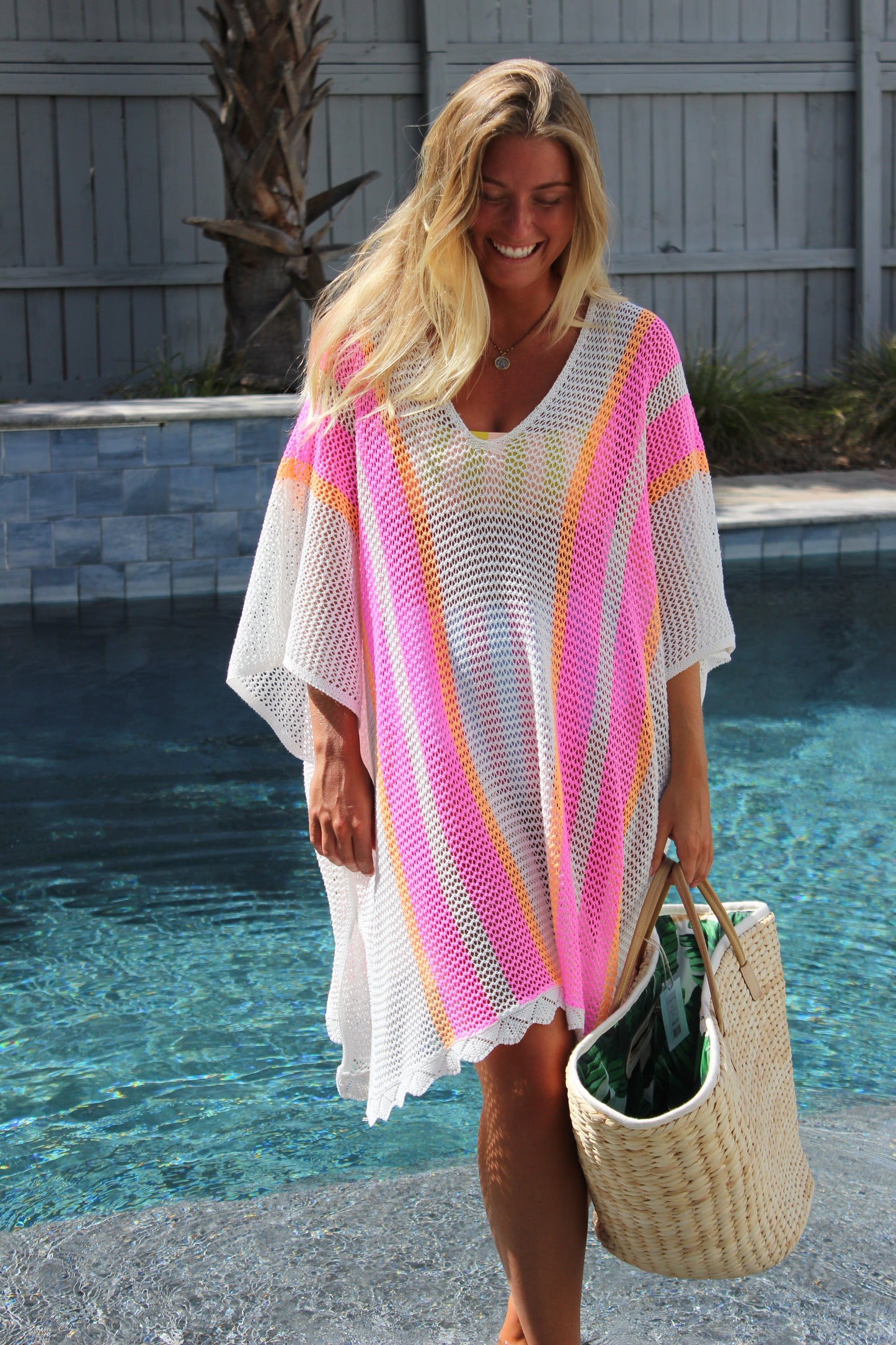 Shiraleah Crochet Coverup, OS