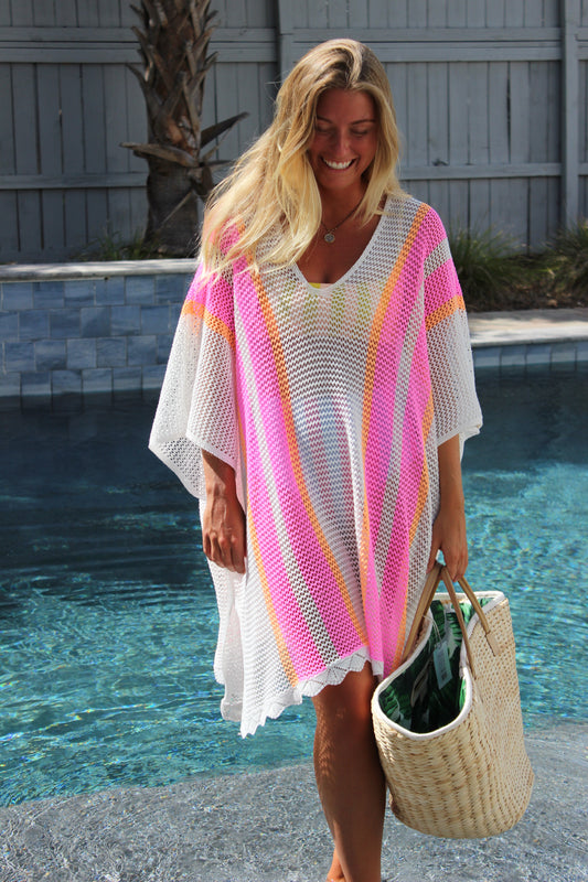 Shiraleah Crochet Coverup, OS