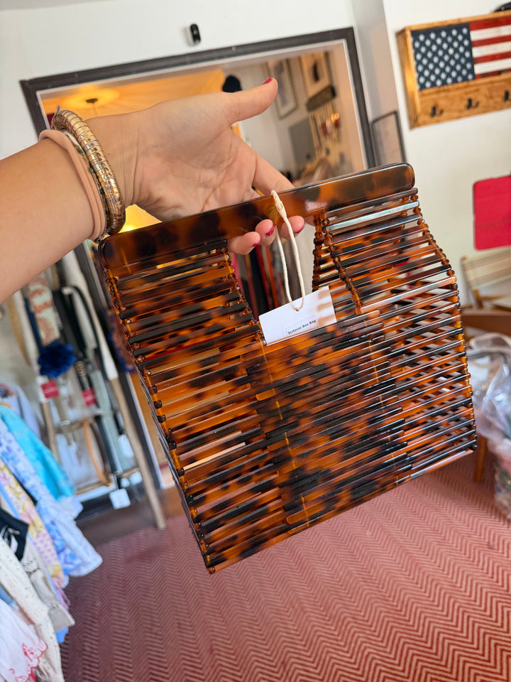 Tortoise Box Bag