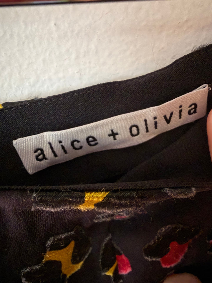Alice + Olivia | Colorful Leopard Midi Skirt, 2