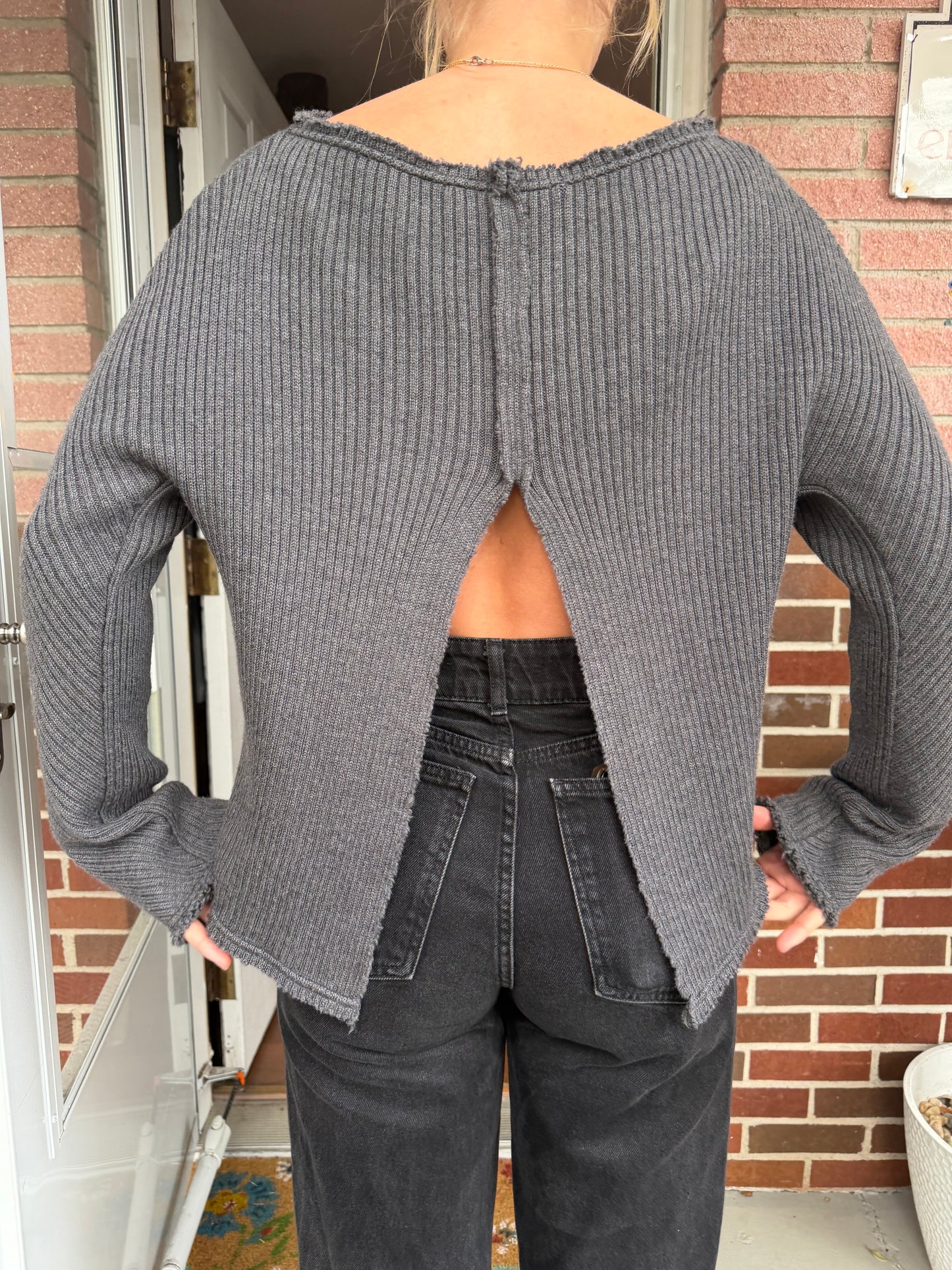 MARNI | Open Back Sweater, S