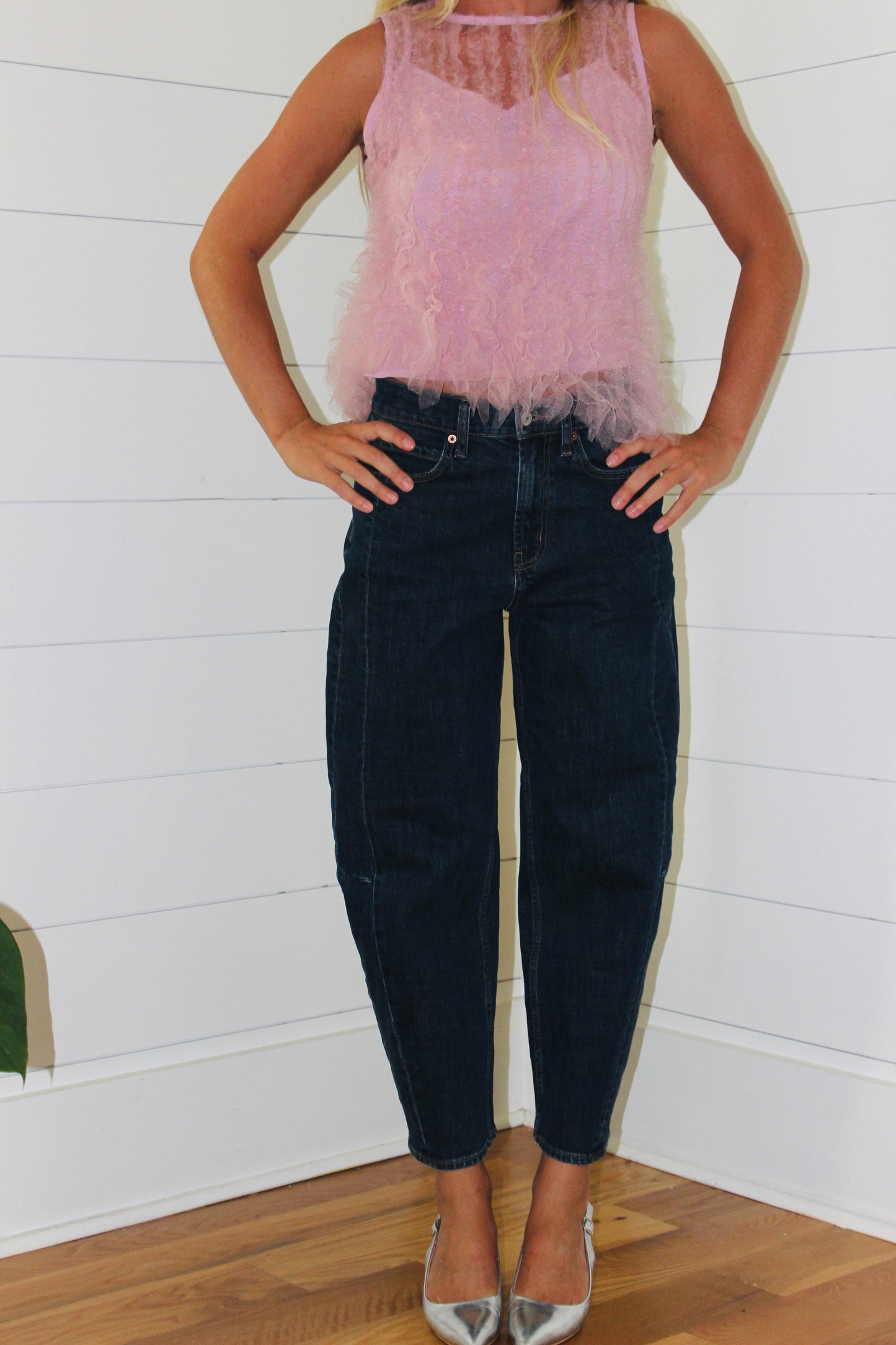 Endless Rose |Tulle Tank Top, S