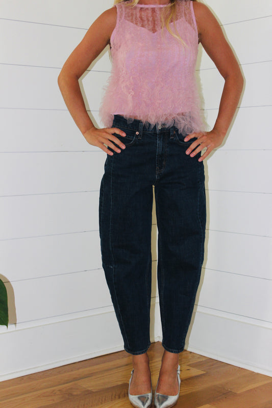 Endless Rose |Tulle Tank Top, S