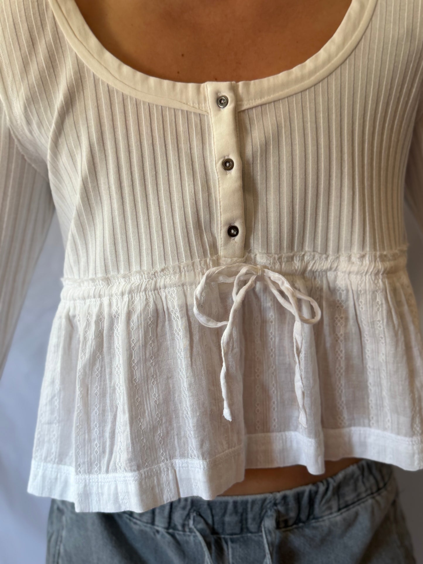 Anthropologie | Boho Long Sleeve, M