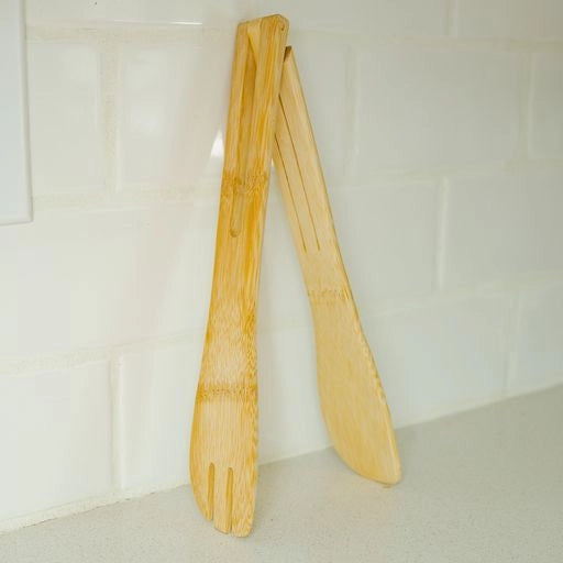 Bamboo Salad Tongs