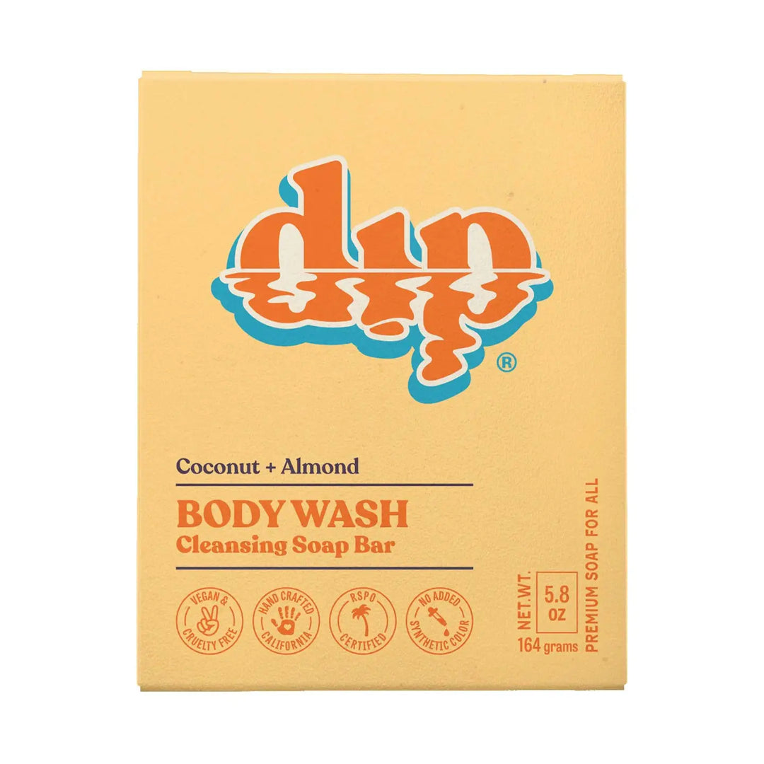 Body Wash Cleansing Soap Bar - Coconut &amp; Almond