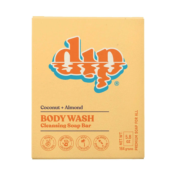 Body Wash Cleansing Soap Bar - Coconut &amp; Almond