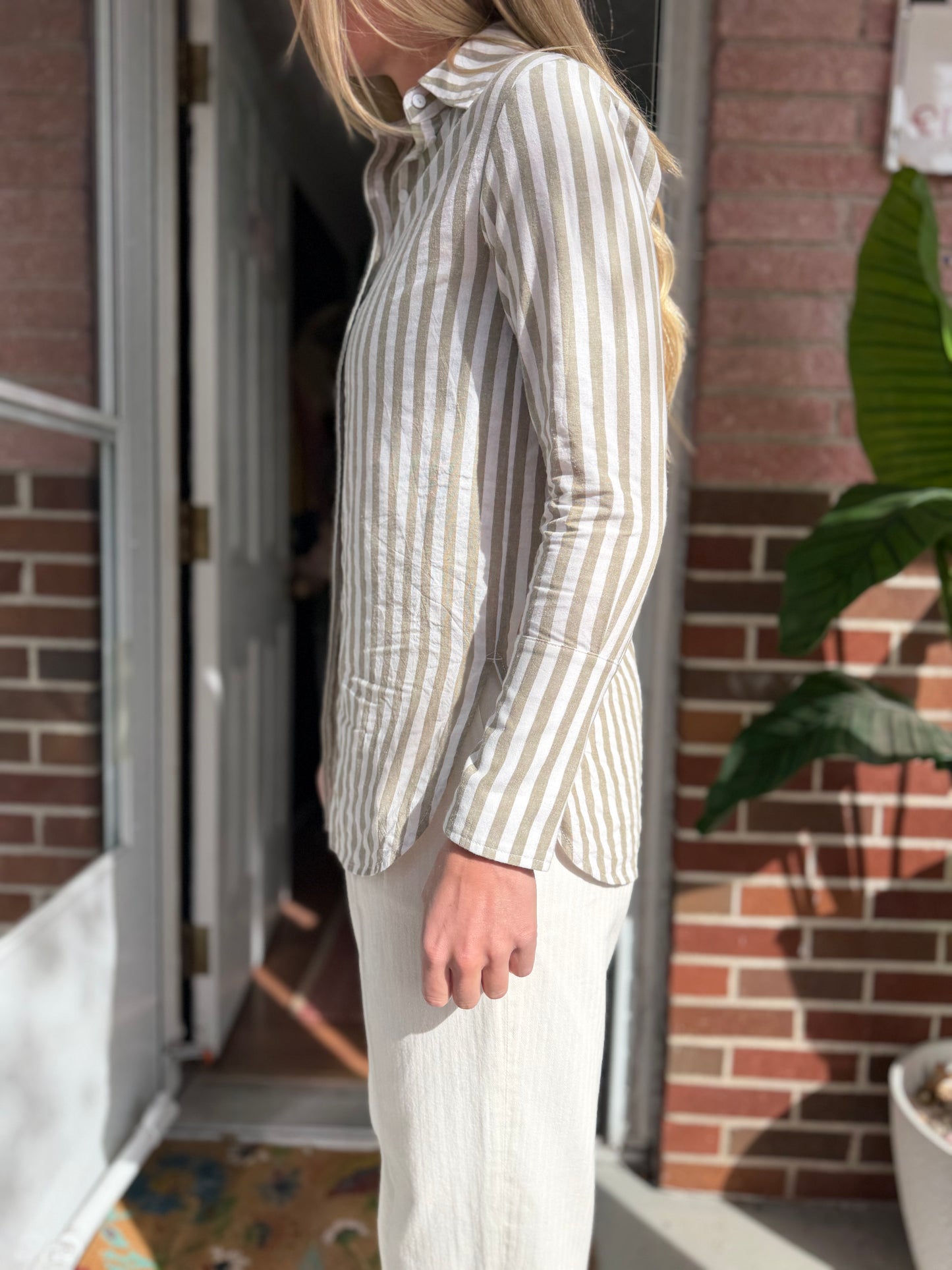 Classic Six | Donna Button Down, XS