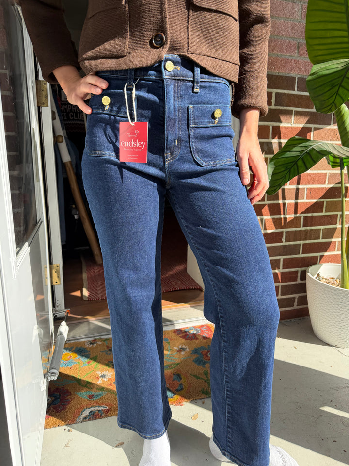 J Crew | Full Length Slim Wide Leg, 27