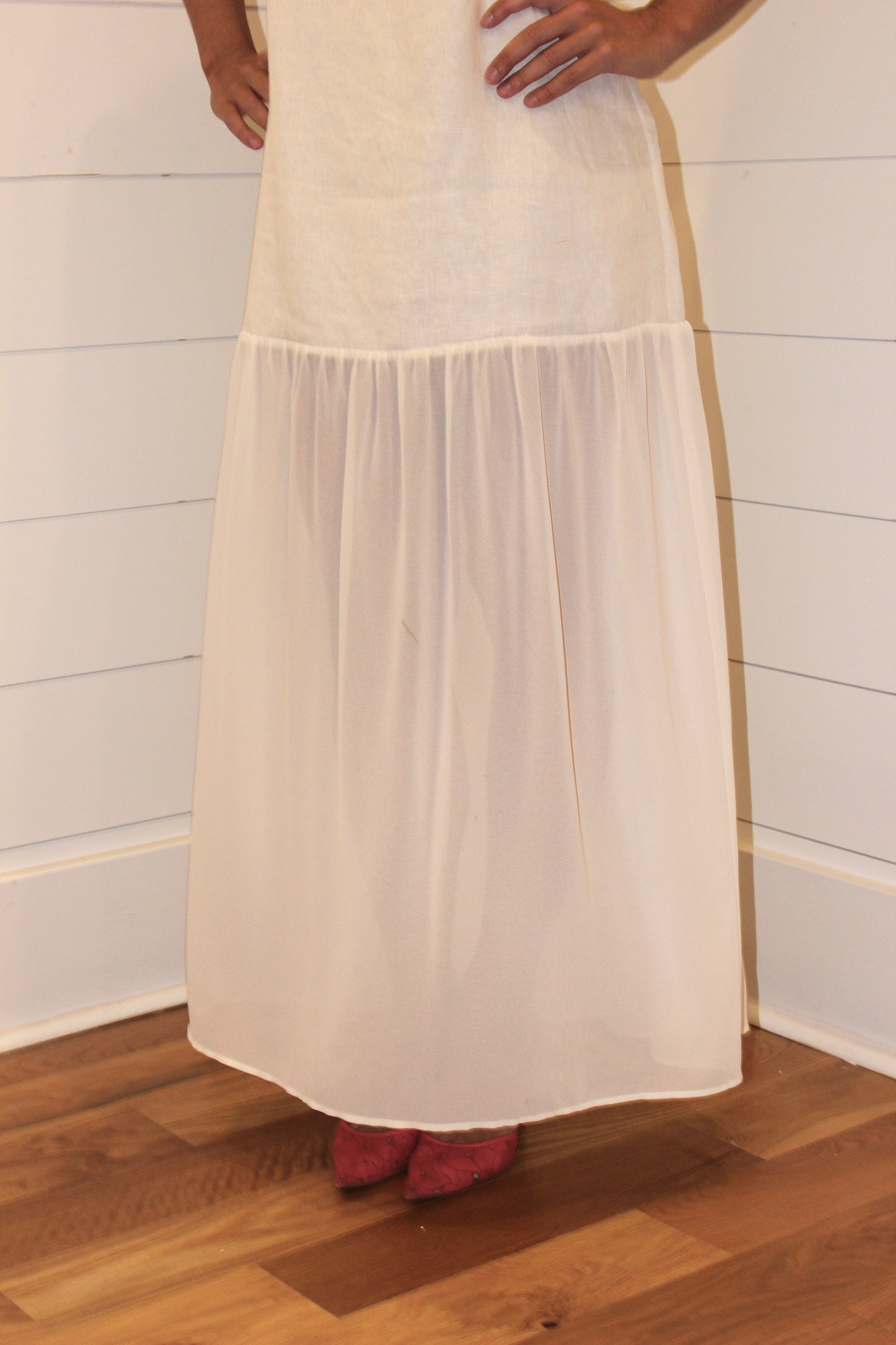 Few Moda x Ali Sisto Daniel | Mally Linen Dress, M