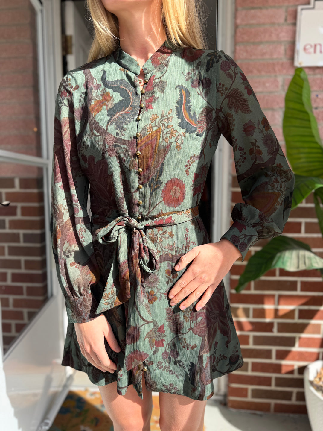 Zara | Floral Print Dress, S