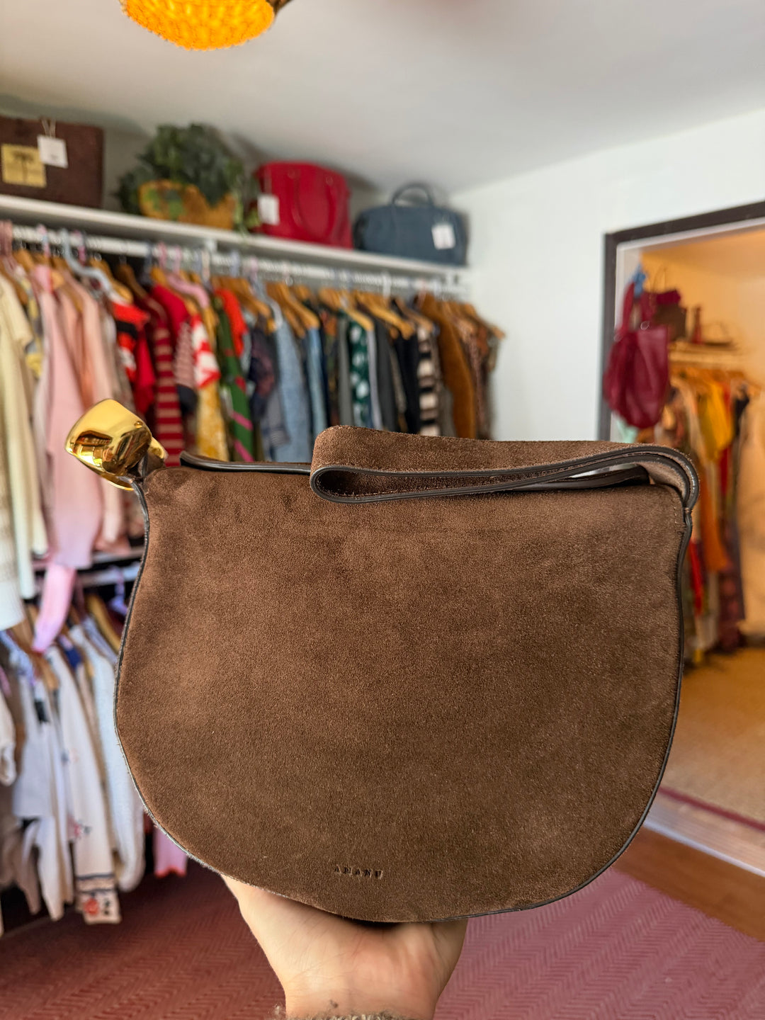AMANU | The Zambia Suede Pouchette