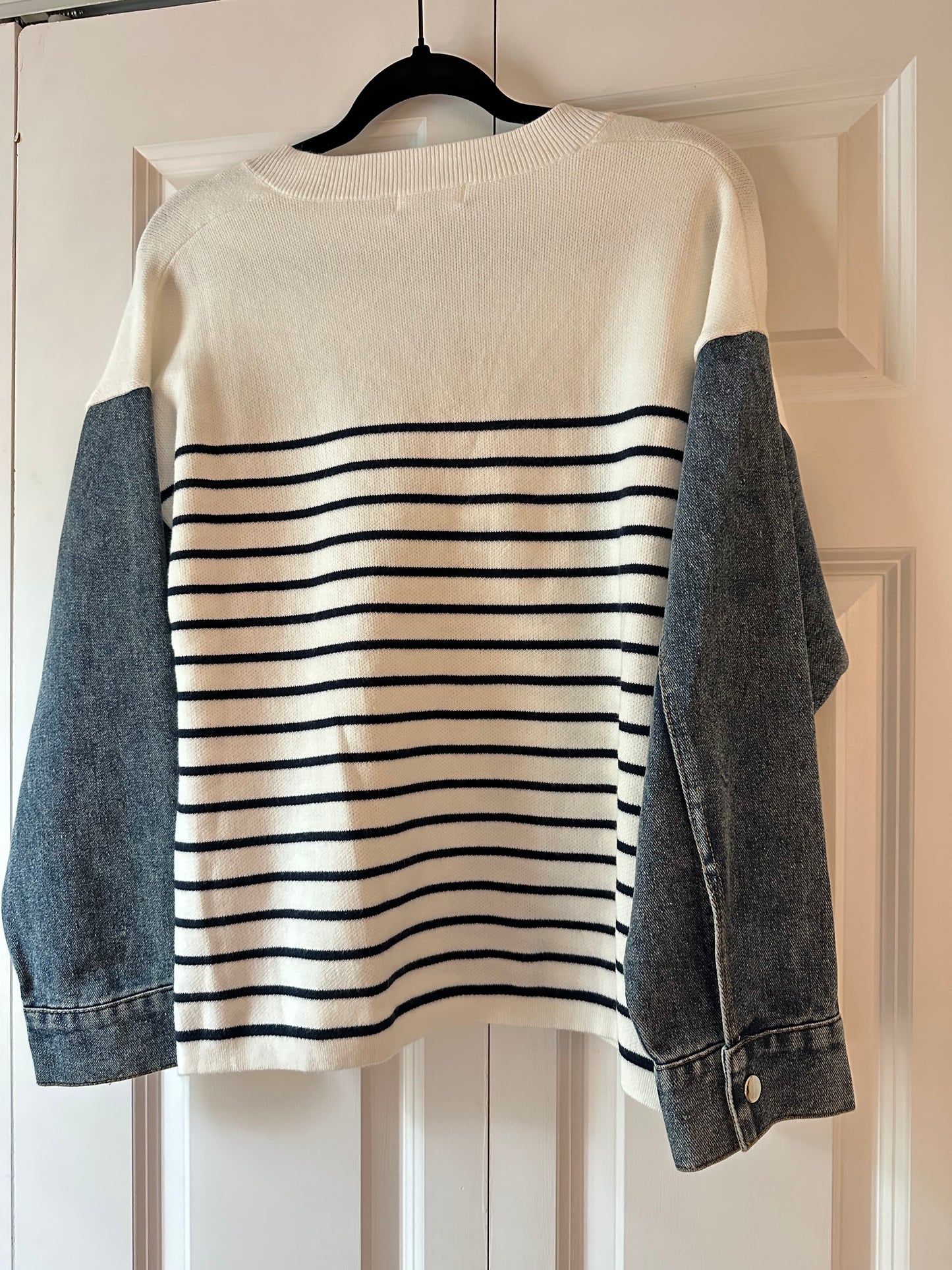 Aix-en-Provence | Ciao Repurposed Denim Sweater