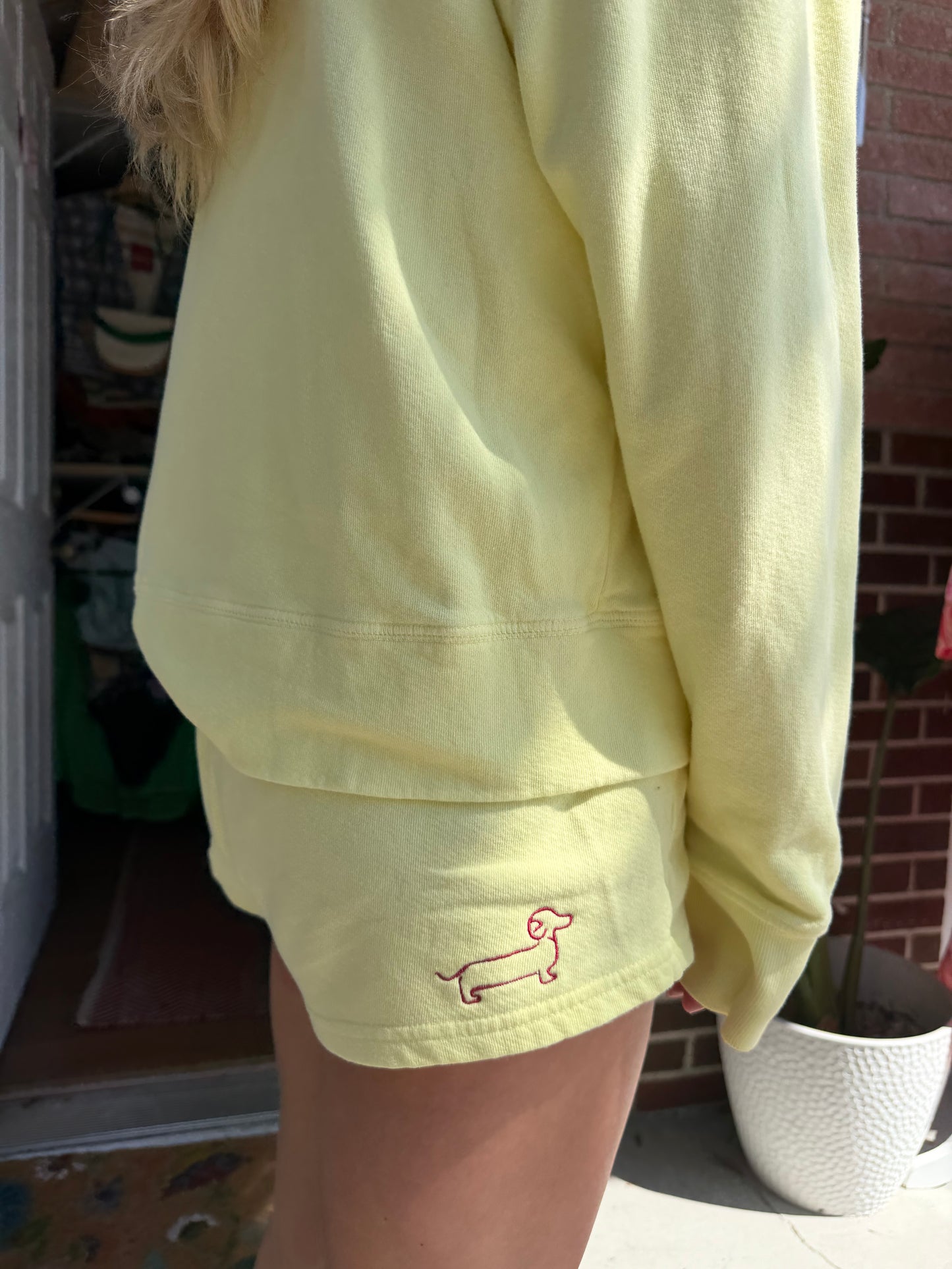 Perfectwhitetee | Sweat Short + Pullover Logo Set, Top L, Shorts M