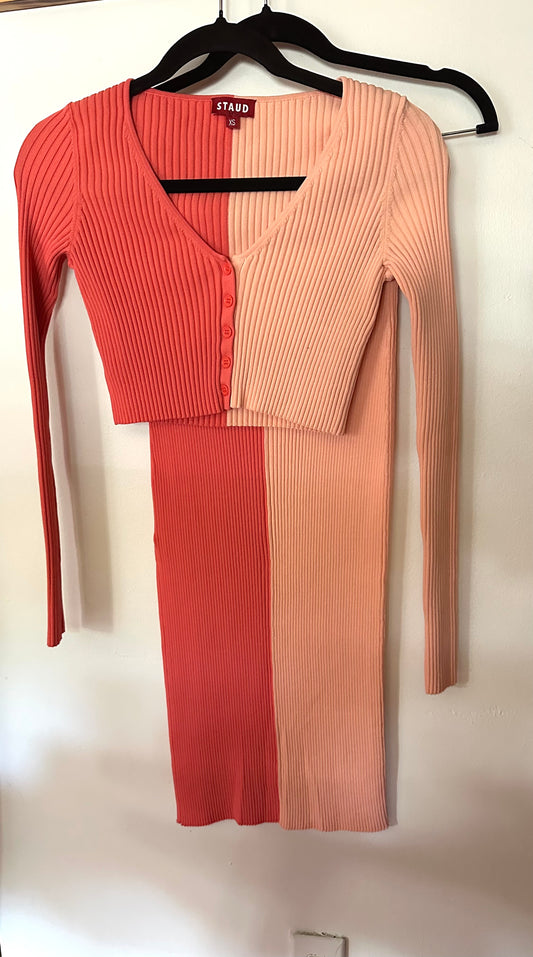 Staud | Ribbed Colorblock Set