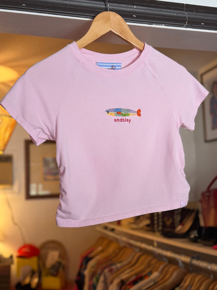 Endsley | Fish Baby Tee, XS/S