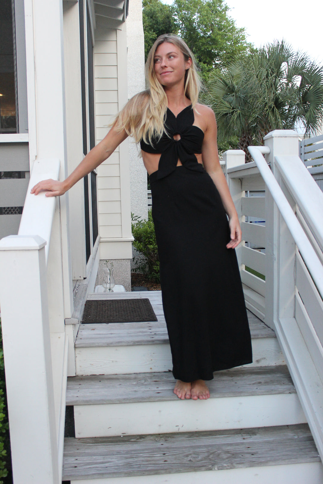 Endsley | Flower Maxi Dress, S