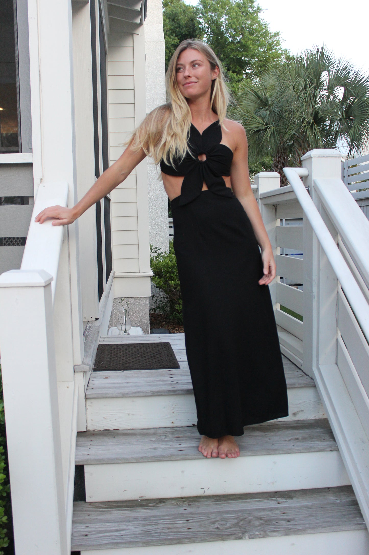 Endsley | Flower Maxi Dress, S