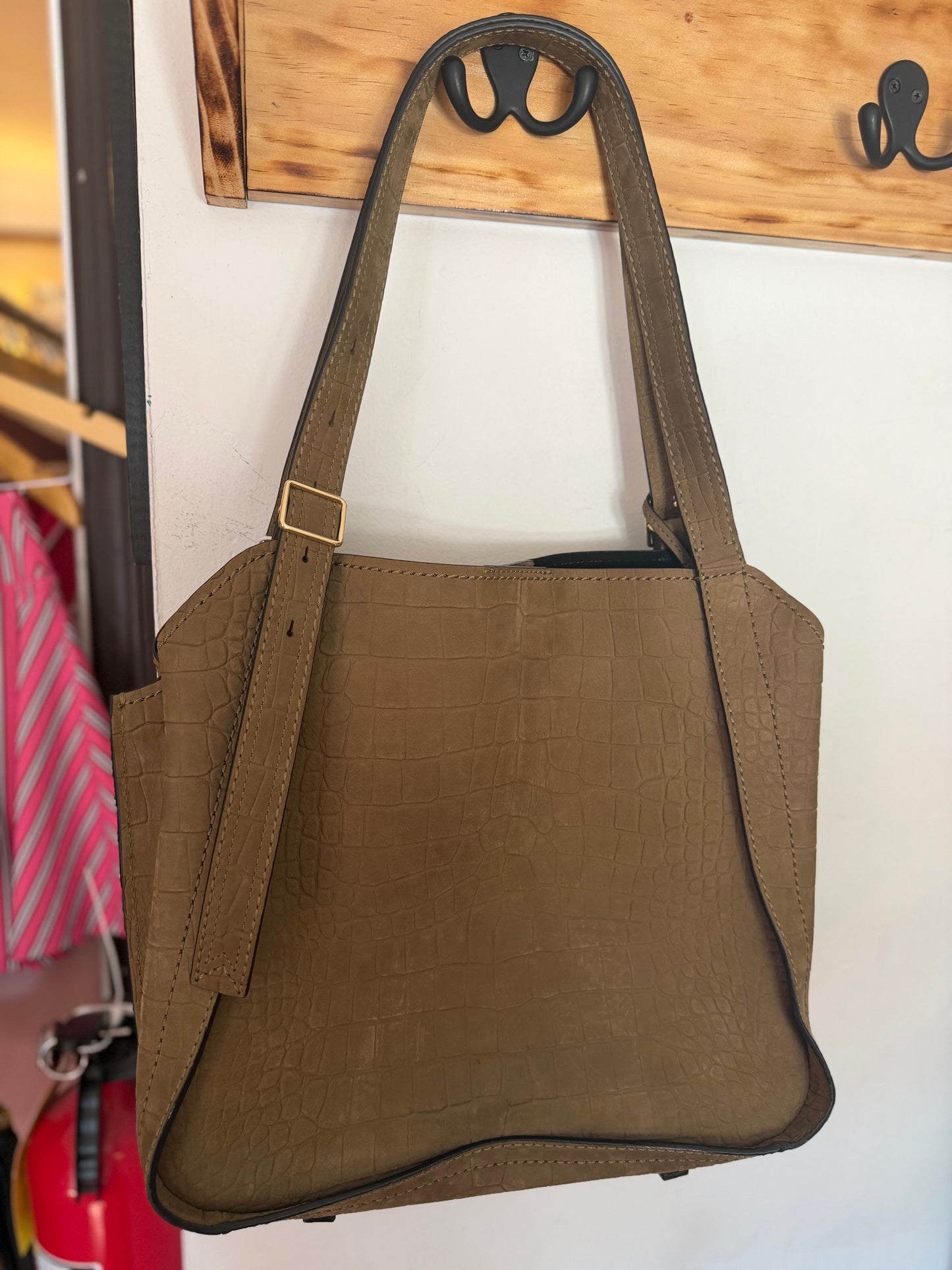 The Marc Jacobs | Suede Alligator Tote, Medium