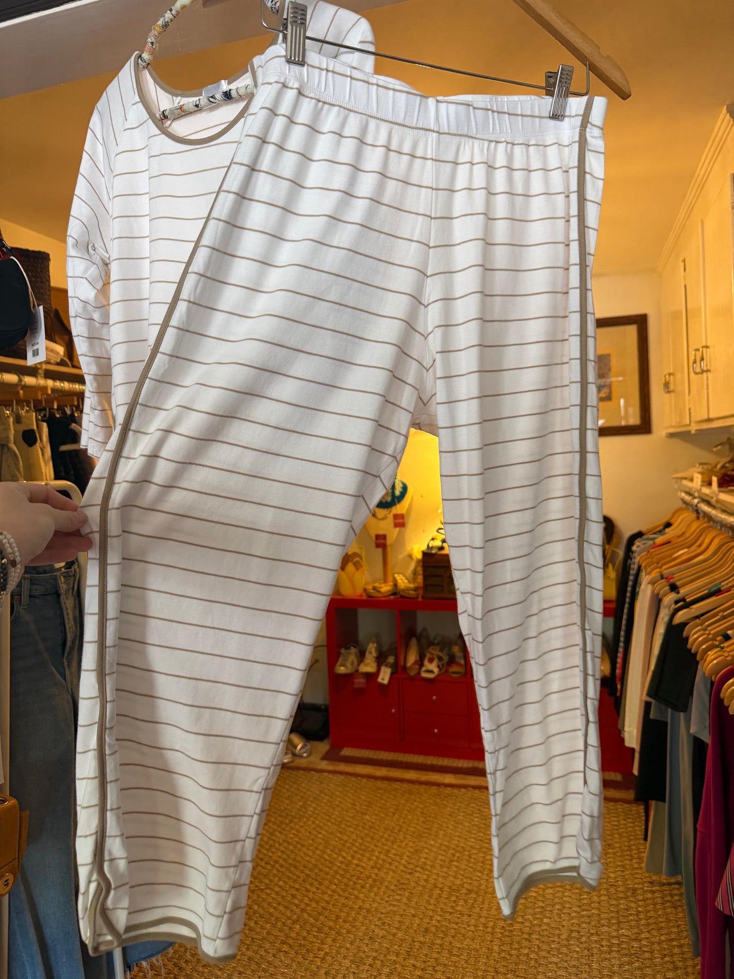 LAKE  | Pima Pajama Set, L
