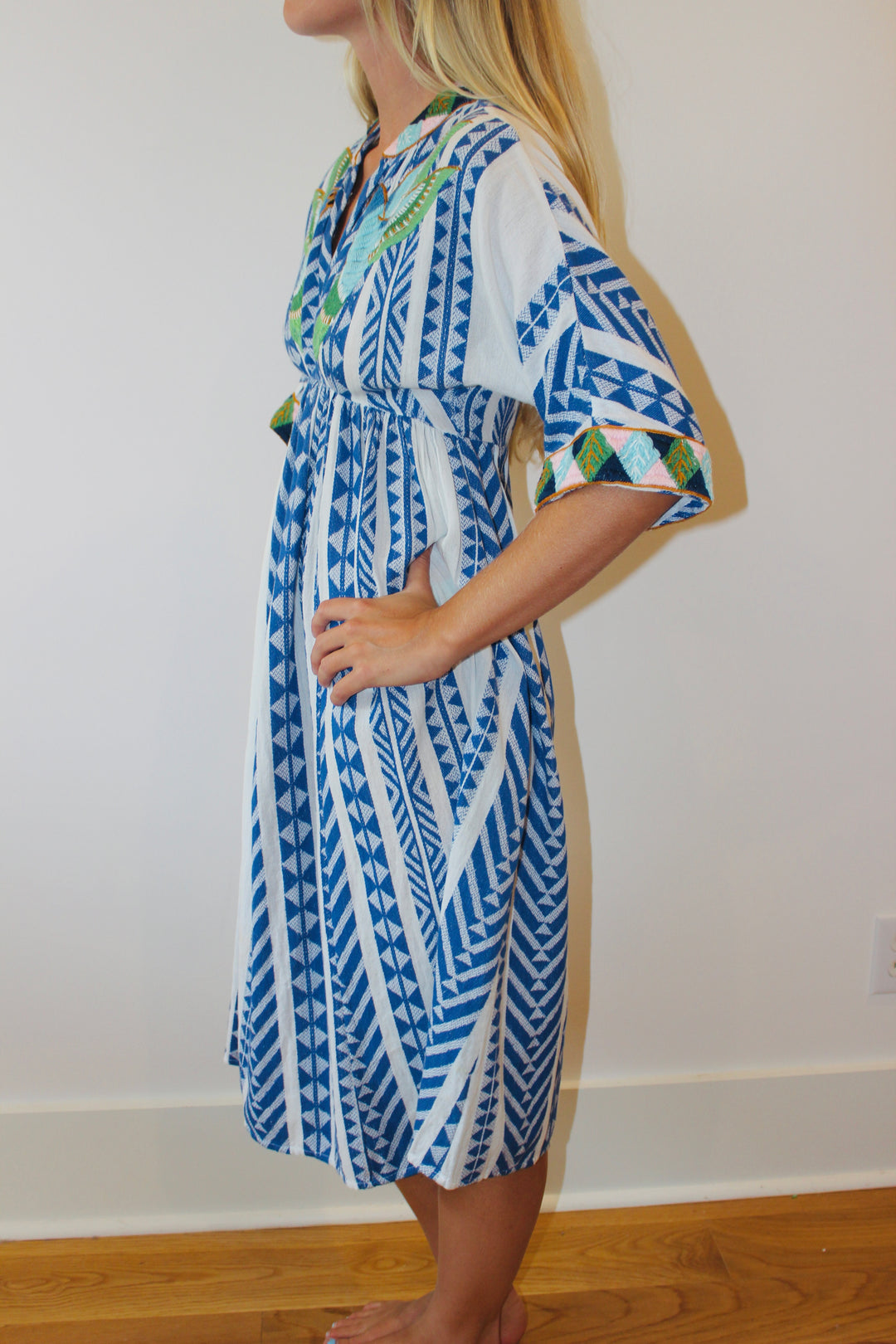 Farm Rio  | Parrot Midi Dress, XS