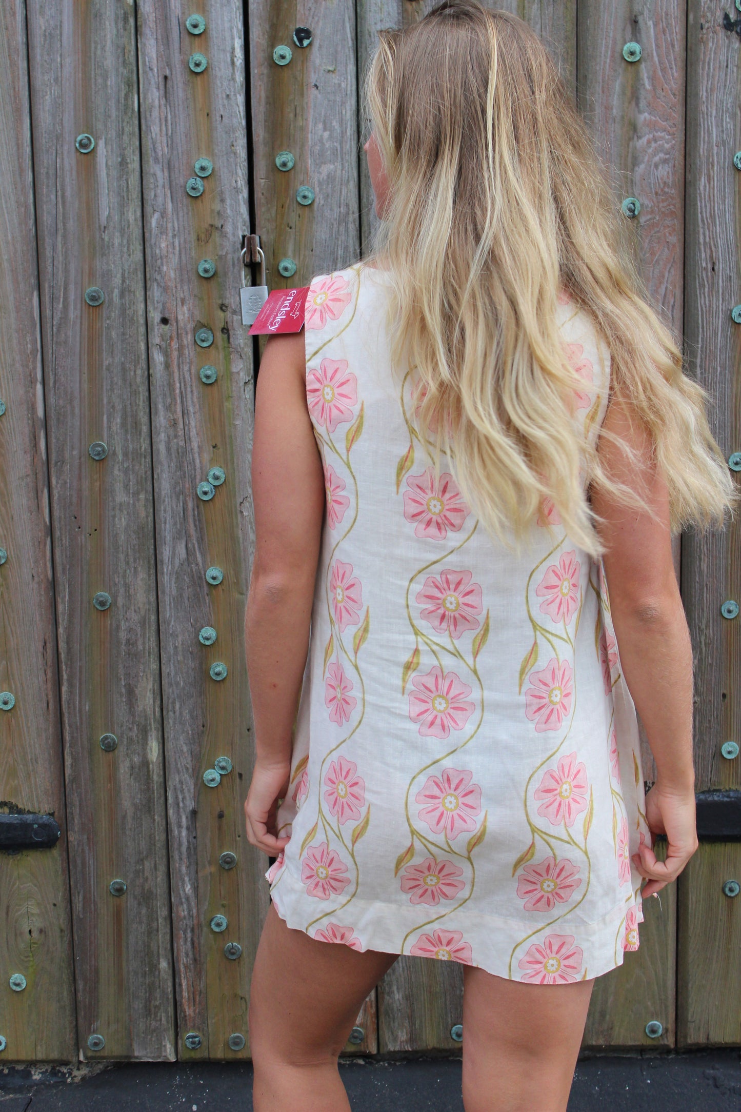 Vrg Girl  | Sleeveless Floral Mini Dress, S