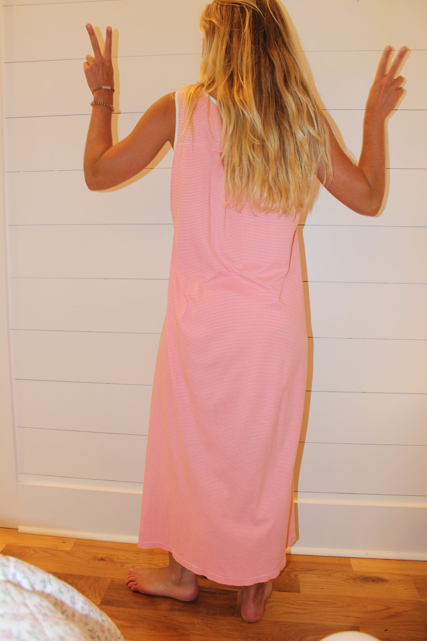 Lake | Striped Maxi, L