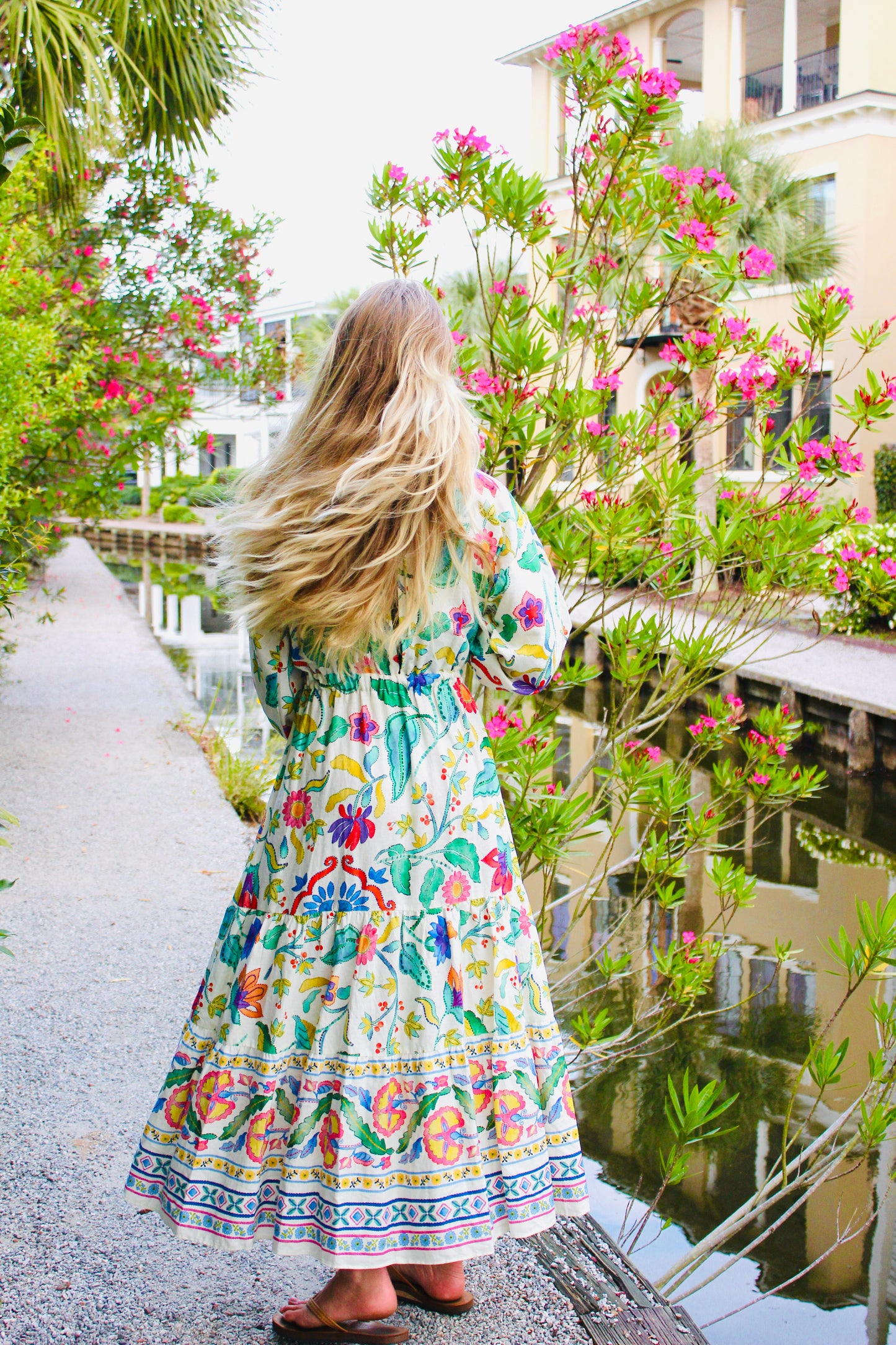 Zara | Floral Maxi Dress, S