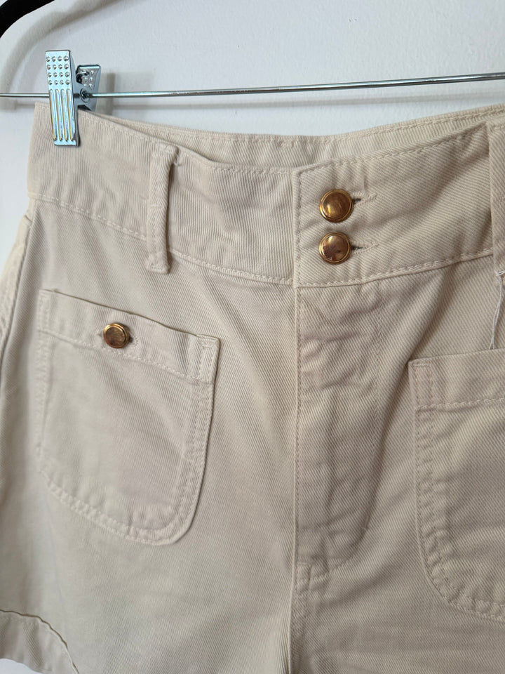Zara | Tan Denim Shorts, 2
