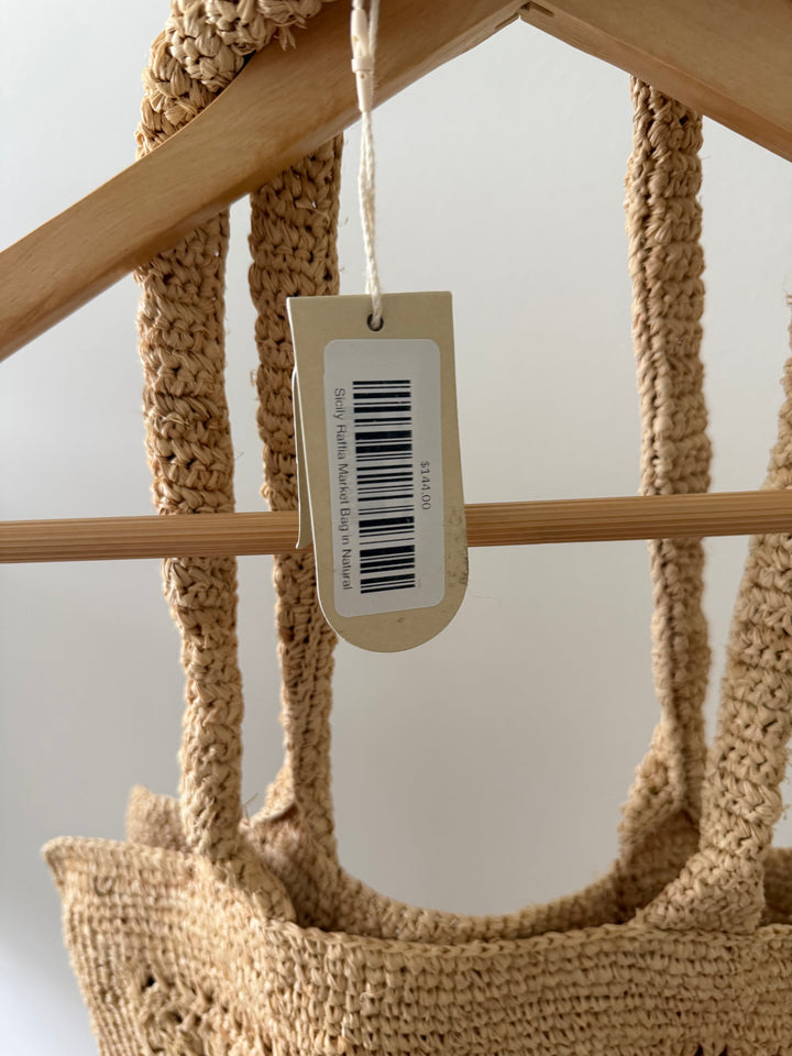 Olin Wylder  | Sicily Raffia Market Bag, OS