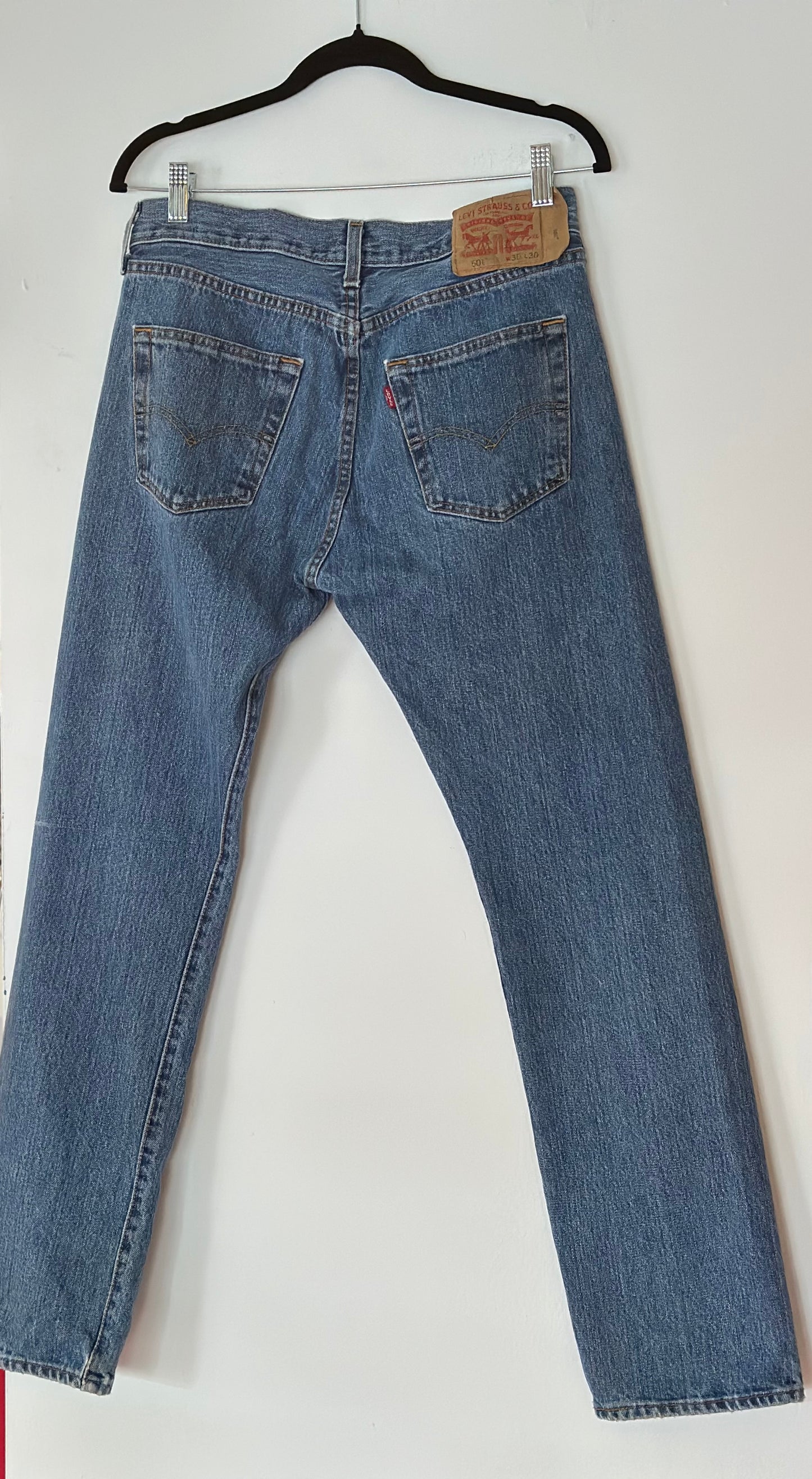 1990s | 501 Levis | Light/Medium Wash
