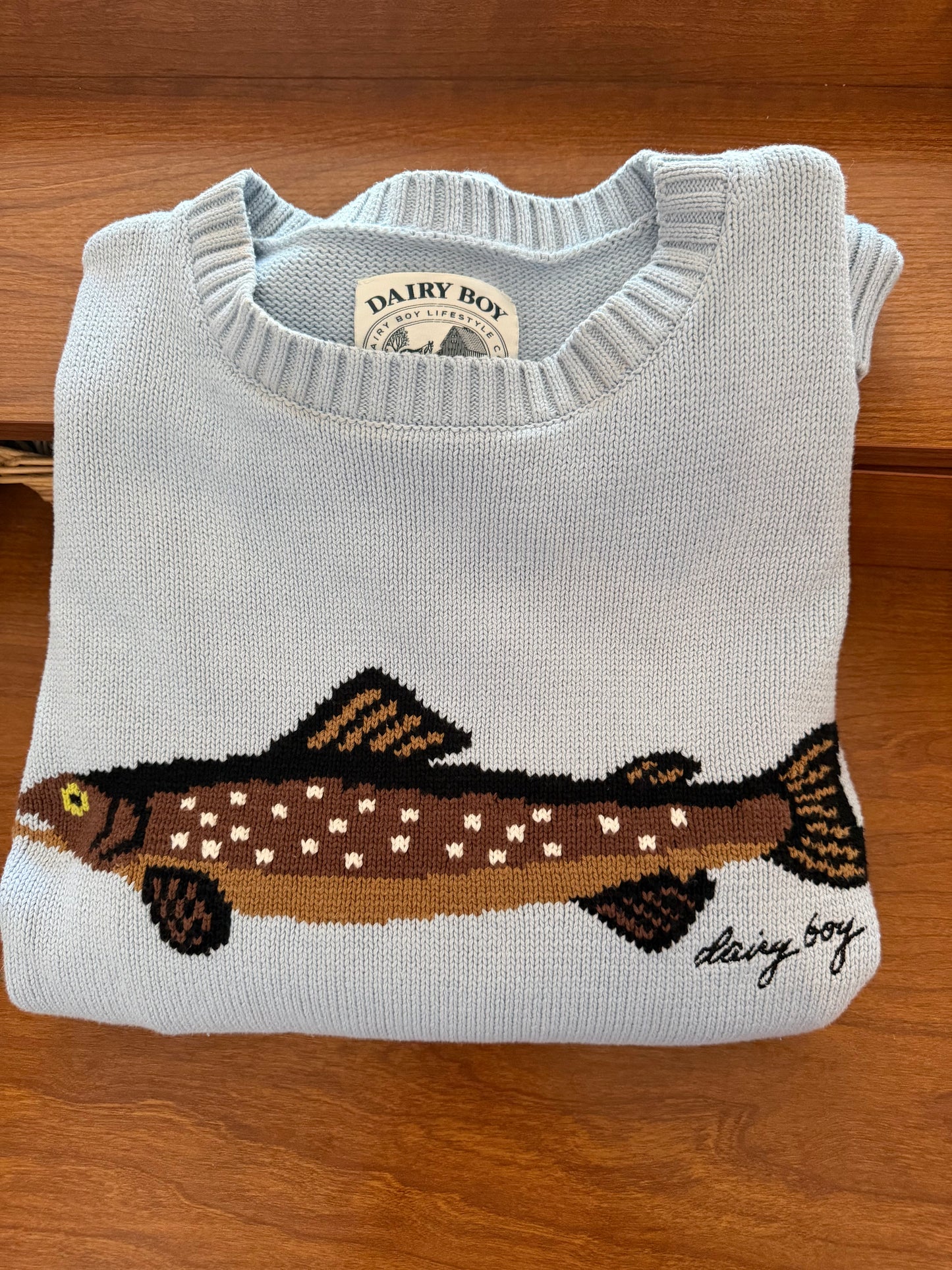 Dairy Boy | The Fisherman's Daughter Sweater, XL (runs small)