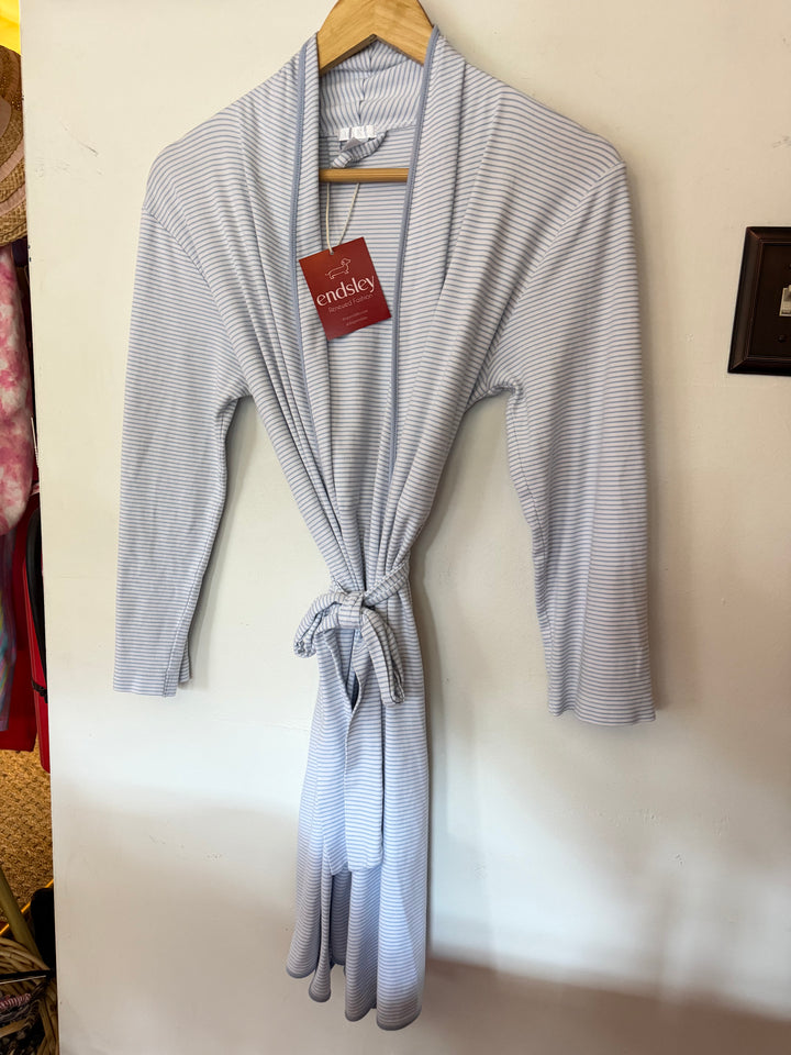 Lake | Striped Robe, XS
