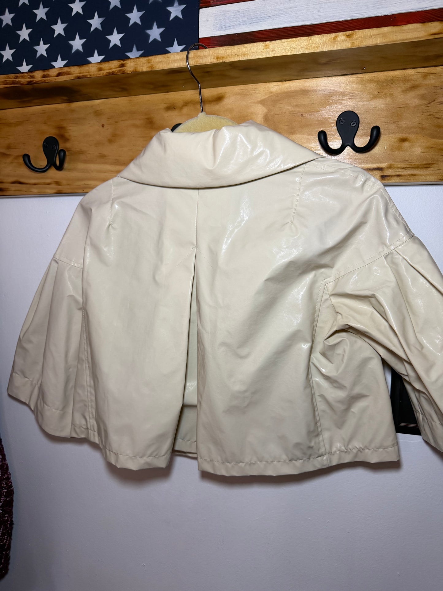 United Colors of Benetton |  Cropped Collared Jacket, XS/S