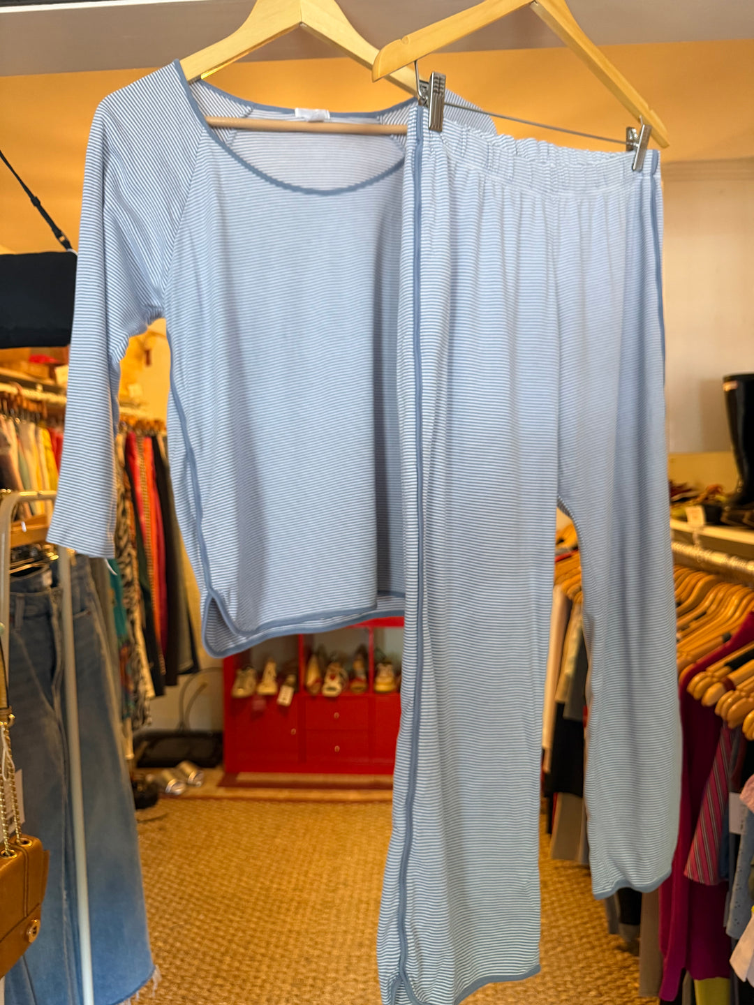 LAKE | Pima Pajama Set, L