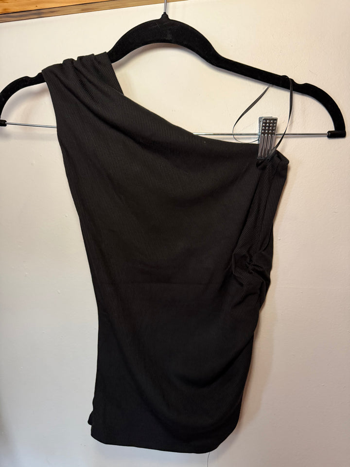 Le Bop | One Shoulder Flower Top, XS